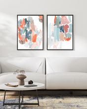 Load image into Gallery viewer, Beach House Watercolour Print - 2 Piece Set