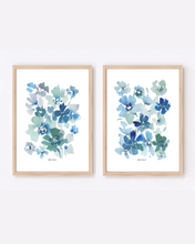 Load image into Gallery viewer, Blue Bella Watercolour - 2 Piece Set