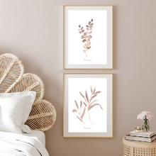 Load image into Gallery viewer, Boho Botanical Watercolour Print Set - 2 Piece