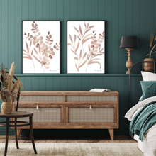 Load image into Gallery viewer, Boho Bunch Watercolour Print Set - 2 Piece
