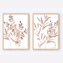 Load image into Gallery viewer, Boho Bunch Watercolour Print Set - 2 Piece