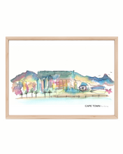 Load image into Gallery viewer, Cape Town Watercolour Print