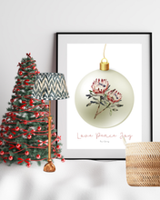 Load image into Gallery viewer, Christmas Bauble Watercolour Print