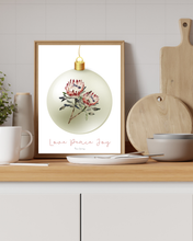 Load image into Gallery viewer, Christmas Bauble Watercolour Print