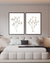 Load image into Gallery viewer, Coastal Brush Watercolour Print - 2 Piece
