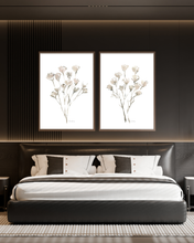 Load image into Gallery viewer, Coastal Brush Watercolour Print - 2 Piece