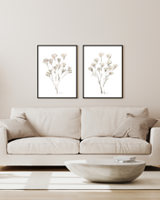 Load image into Gallery viewer, Coastal Brush Watercolour Print - 2 Piece