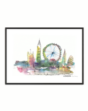 Load image into Gallery viewer, London 1 Watercolour Print