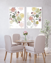 Load image into Gallery viewer, Modern Victorian Watercolour Print - 2 Piece Set