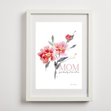 Load image into Gallery viewer, Mother 3 Watercolour Print with Mounting-NEW