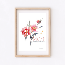 Load image into Gallery viewer, Mother 3 Watercolour Print with Mounting-NEW