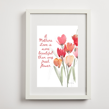 Load image into Gallery viewer, Mother 4 Watercolour Print with Mounting-NEW