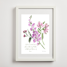 Load image into Gallery viewer, Mother 5 Watercolour Print with Mounting-NEW