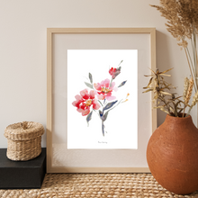 Load image into Gallery viewer, Mum Blossom Watercolour Print