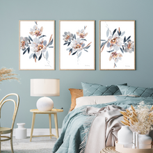 Load image into Gallery viewer, Mum Blue Watercolour Print - 3 Piece Set