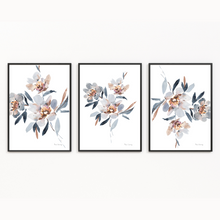 Load image into Gallery viewer, Mum Blue Watercolour Print - 3 Piece Set