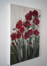 Load image into Gallery viewer, Poppy Red Canvas Print