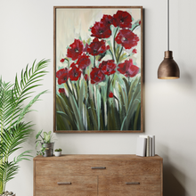 Load image into Gallery viewer, Poppy Red Canvas Print