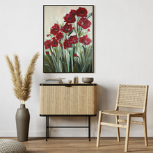 Load image into Gallery viewer, Poppy Red Canvas Print
