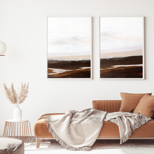 Load image into Gallery viewer, Shoreline Print - 2 Piece Set
