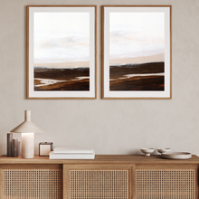 Load image into Gallery viewer, Shoreline Print - 2 Piece Set