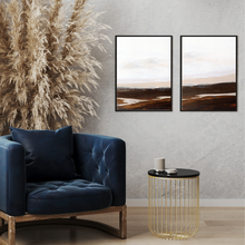 Load image into Gallery viewer, Shoreline Print - 2 Piece Set
