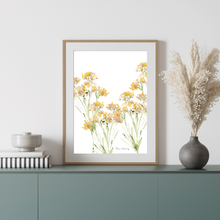 Load image into Gallery viewer, Silver Mist Fynbos Watercolour Print