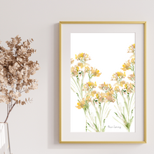 Load image into Gallery viewer, Silver Mist Fynbos Watercolour Print