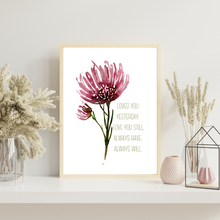Load image into Gallery viewer, Valentines 3 Watercolour Print