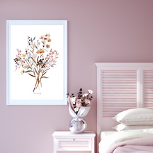 Load image into Gallery viewer, Whisper Floral Watercolour Print