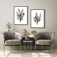 Load image into Gallery viewer, Ash Garden Watercolour Print - 2 Piece Set
