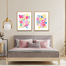 Load image into Gallery viewer, Joyful Watercolour Print - 2 Piece Set