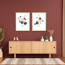 Load image into Gallery viewer, Whimsical Watercolour Print - 2 Piece Set
