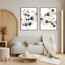 Load image into Gallery viewer, Whimsical Garden Print- 2 Piece Set