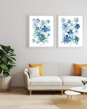 Load image into Gallery viewer, Blue Bella Watercolour - 2 Piece Set