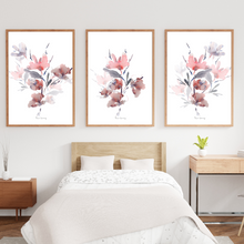 Load image into Gallery viewer, Field of Expression Watercolour Print - 3 Piece Set
