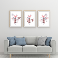 Load image into Gallery viewer, Field of Expression Watercolour Print - 3 Piece Set