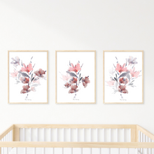 Load image into Gallery viewer, Field of Expression Watercolour Print - 3 Piece Set