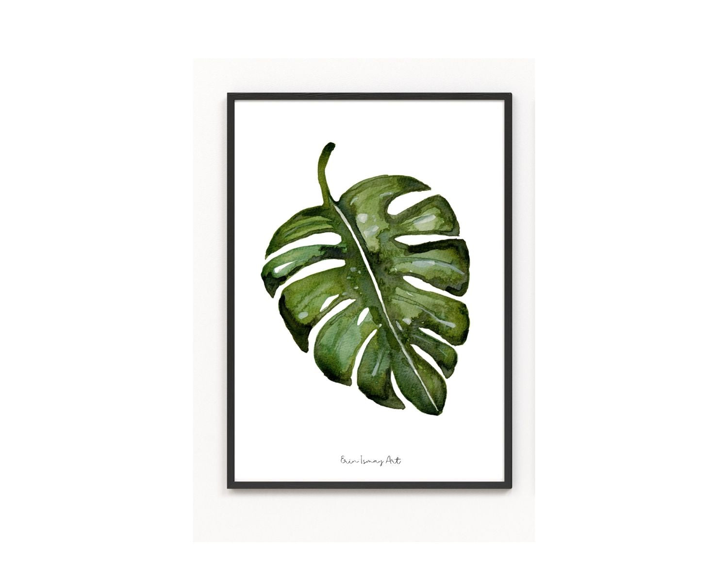 Monstera Leaf Art Print