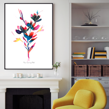 Load image into Gallery viewer, Drama Floral Watercolour Print