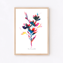 Load image into Gallery viewer, Drama Floral Watercolour Print