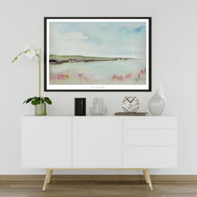 Load image into Gallery viewer, Field Landscape Watercolour Print