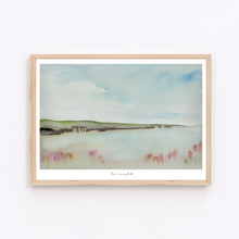 Load image into Gallery viewer, Field Landscape Watercolour Print