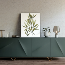 Load image into Gallery viewer, Fresh Greens Watercolour Print