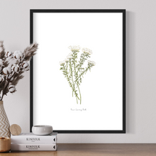Load image into Gallery viewer, White Bristle Watercolour Print