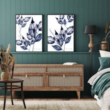 Load image into Gallery viewer, Midnight in Delft Watercolour Print- 2 Piece Set