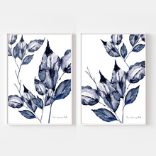 Load image into Gallery viewer, Midnight in Delft Watercolour Print- 2 Piece Set