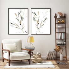 Load image into Gallery viewer, Nostalgia Watercolour Print - 2 Piece Set
