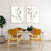 Load image into Gallery viewer, Nostalgia Watercolour Print - 2 Piece Set