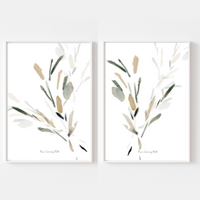 Load image into Gallery viewer, Nostalgia Watercolour Print - 2 Piece Set